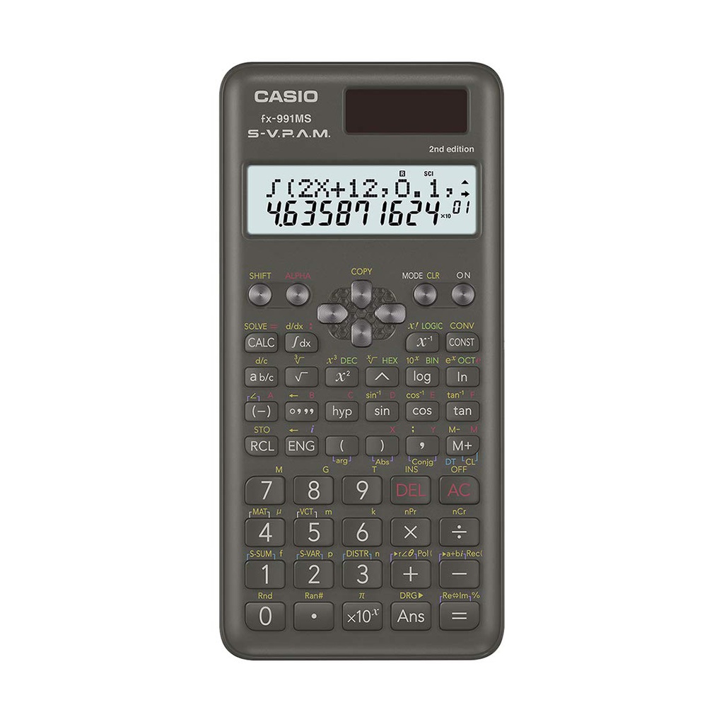Casio Fx-991MS Scientific Calculator / 401 Function / Black