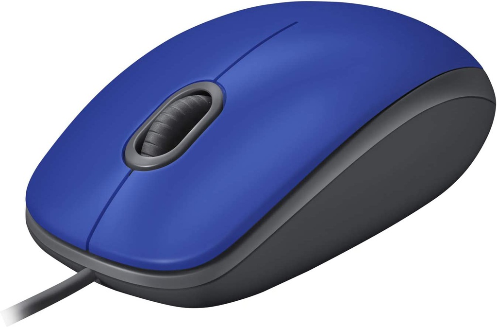 Logitech 910-006662 Ratón Óptico M110 Silent / Conexión USB / Azul