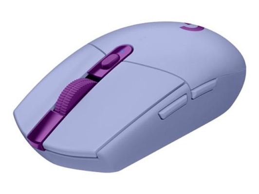 Logitech G305 LightSpeed Wireless Gaming Mouse - Hero Sensor  / USB / Lilac