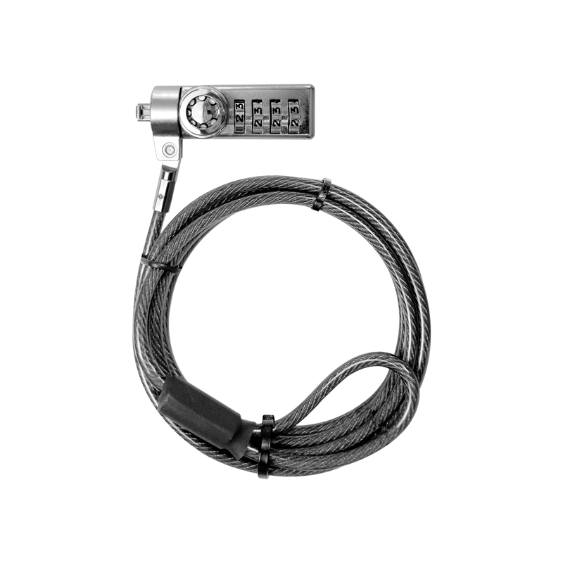 KLIP KSD-345 - Bolt IV - Cable de Seguridad para Laptop Por Combinación / Negro 