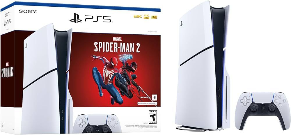 Sony PlayStation 5 - PS5 console Disc Slim Spiderman