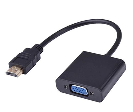 Zoecan Adaptador de Video - VGA-a-HDMI + audio / Alimentado por USB