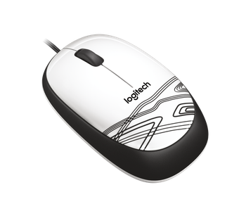 [LOG-HYM-KYM-910003138-WH-320] Logitech 910-003138 - Wired Optical Mouse M105 / USB / White