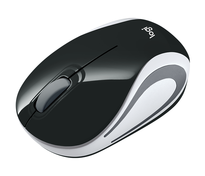 Logitech 910-005459 Mini Wireless Mouse M187 / 2.4GHz / Black