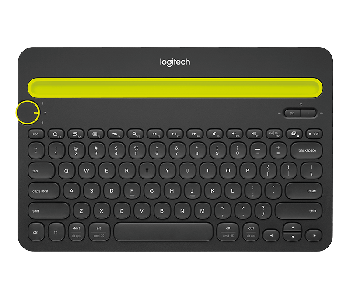 [LOG-HYM-KYM-920006346-BK-320] Logitech 920-006346 Wireless Multi-Device Keyboard K480 / Bluetooth / Spanish / Black