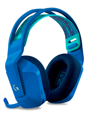 Logitech G733 Auriculares Inalámbricos RGB para Juegos LightSpeed - Bluetooth / USB / LightSync - Azul