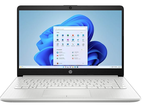 HP Stream 14-CF2723WM  Notebook - Intel Celeron N4020 / 14&quot; / 4GB Ram / 64GB eMMC / Win 10 Home / English / Silver/ Office 365 include