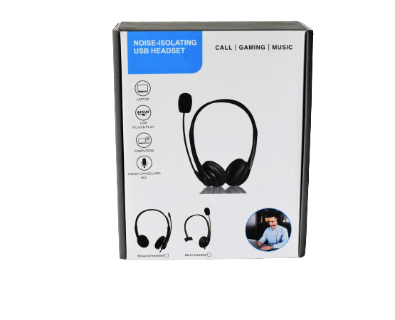 Generic Headset SD200U / USB / Black