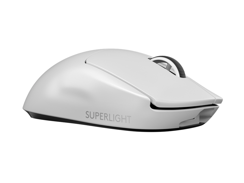 Logitech PRO X SuperLight2 Mouse Gamer Inalambrico para Videojuegos LightSpeed- Sensor Hero2 / USB / Blanco