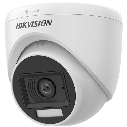 [HIK-CAM-SEG-2CE70DFT0T-WH-425] HIKVISION DS-2CE70DF0T-LPFS Cámara Domo 2MP + Luz híbrida inteligente