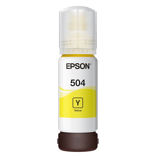 [EPS-PRT-INK-T504420-YL-121] Epson T504-AL Ink Bottle - YELLOW