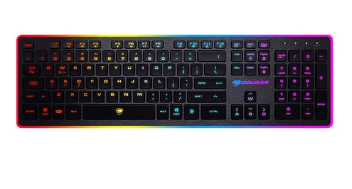 [COU-GAM-ACC-VANTAR-BK-221] Cougar Vantar  Teclado Mecánico para Juegos Retreo iluminado / Español /  USB / Negro