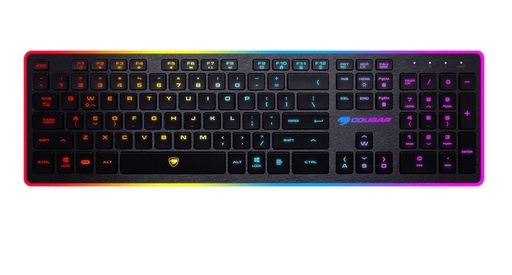 [COU-GAM-ACC-VANTAR-BK-221] Cougar Vantar Gaming Keyboard Backlit / Spanish / USB / Black