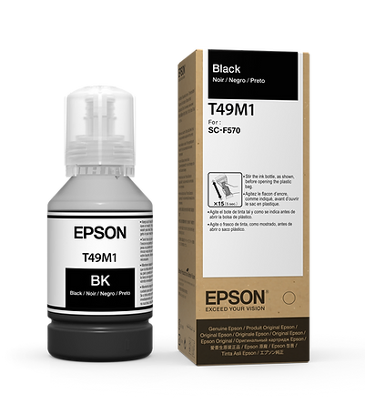 [EPS-PRT-INK-T49M120-BK-423] Epson T49M120 - Botella de Tinta para Impresora de Sublimación / Negro