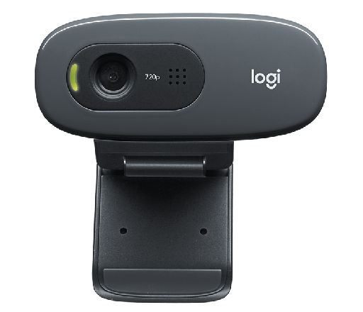 [LOG-WCAM-WCAM-9600009-WH-320] Logitech  Cámara para Videollamadas  C270 / HD 720p / Conexión USB / NEGRO