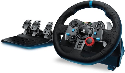 [LOG-ACC-GAM-941000111-BK-323] Logitech G29- Driving Force Racing Wheel for Gaming / PS5, PS4, PS3 and PC / Black 