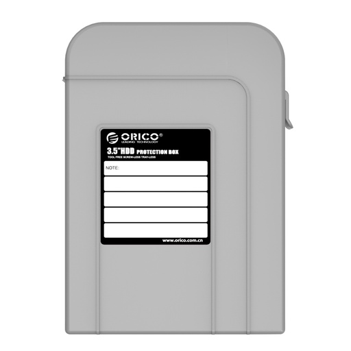 [ORI-STO-ACC-PHI35V1GY-GY-421] ORICO PHI35-V1-GY  - Caja de Protección para HDD 3.5&quot; / Gris
