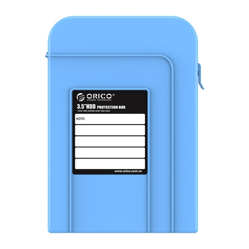 [ORI-STO-ACC-PHI35V1BL-BL-421] ORICO PHI35-V1-BL - 3.5&quot; HDD Protection Box /  Blue