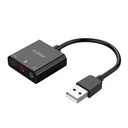 ORICO SKT3 USB Sound Adapter - Mic & Headset / Black