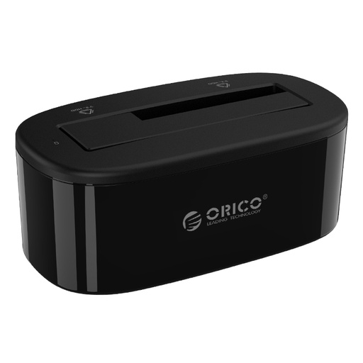 [ORI-STO-HDD-6218US3-BK-421] ORICO 6218US3 1-Bay Hard Drive Dock - 3.5&quot; &amp; 2.5&quot; / USB3.0 / Black