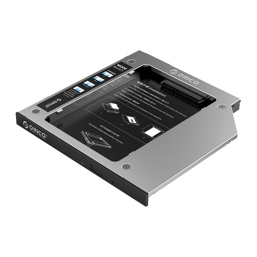 [OR-STO-ACC-M95SS-NA-421] ORICO M95SS Adaptador Caddy de Interface SATA3.0 para Laptops - para agregar SSD y/o HDD
