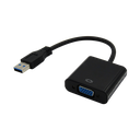 Kingmox UTV-01 USB3.0 to VGA Adapter - Black
