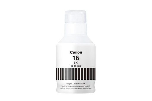 [CAN-PRT-INK-GI16-BK-122] Canon GI-16 Botella de Tinta - Negro