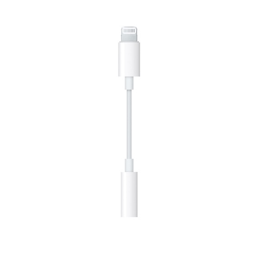 [APL-PSU-CHR-MMX62AM/A-WH-122] Apple MMX62AM/A Adaptador de Lightning a Jack 3.5mm de Audifonos (Original) / Blanco