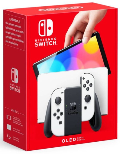 [NIN-GAM-SWITCHOLED-WT-322] Nintendo Switch Oled Gaming Console - Games not included / White