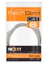 Nexxt Cat6 3ft Cable Patch - Gris