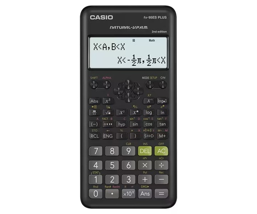 [CAS-MSC-ACC-FX95ESPLUS2-BK-123] Casio Fx-95ES Plus 2nd Edition - Scientific Calculator / 274 Functions / Black  