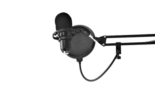 [GNC-HYM-MIC-PODCASTMIC-BK] Generic Microphone Set for Podcasting / USB / Black