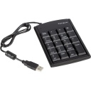 Targus PAUK10U - Numeric Keypad with USB Hub / Black