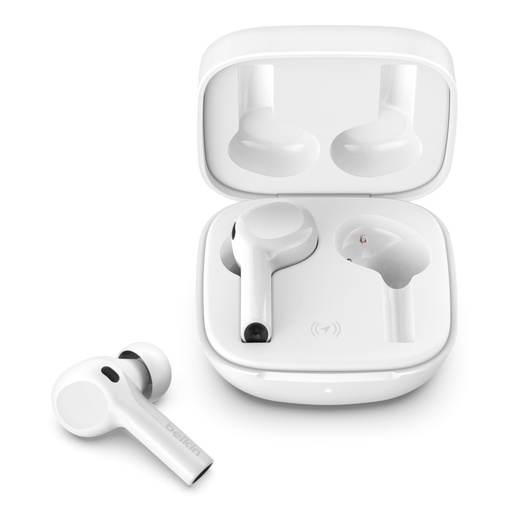 [BEL-MSC-ACC-AUC002GLWH-WH-123] Belkin AUC002GLWH - Auriculares Inalámbricos / Bluetooth / Blanco