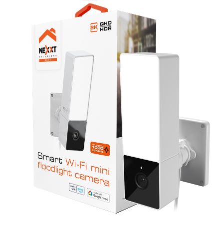 [NEX-NET-CAM-F410-WH-223] Nexxt NHC-F410 - Cámara Ip Para Interiores y Exteriores con Reflector / 2K / Blanco 