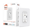 Nexxt NHE-W100 - Smart Wall Outlet / USB / White  