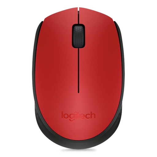 [LOG-HYM-KYM-910004941-RD-323] Logitech M170 Wireless Mouse / 2.4GHz / Red