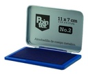 Pointer SP-2000-BU Metal Stamp Pad - Blue
