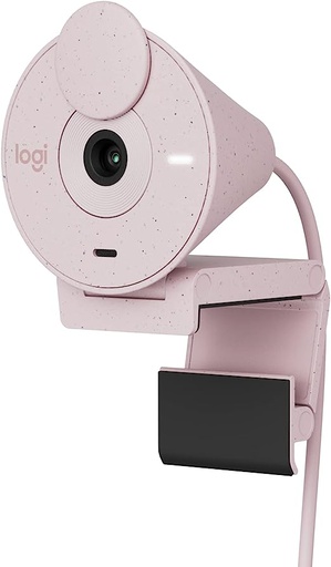 [LOG-WEB-ACC-960001446-PK-323] Logitech Brio 300 - HD Webcam / 1080p HD / Pink