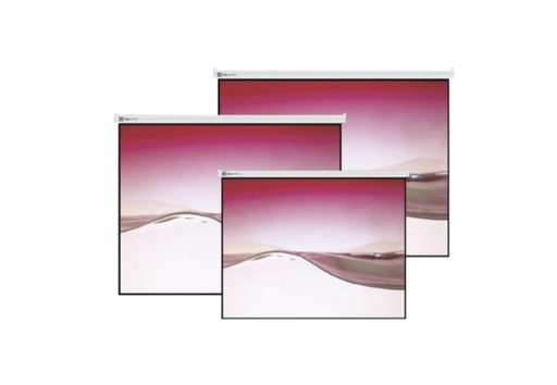 [KLP-MSC-CN-KPS302-WH-320] Klip KPS-302 Pantalla de Proyección Manual / 86'' / Blanco