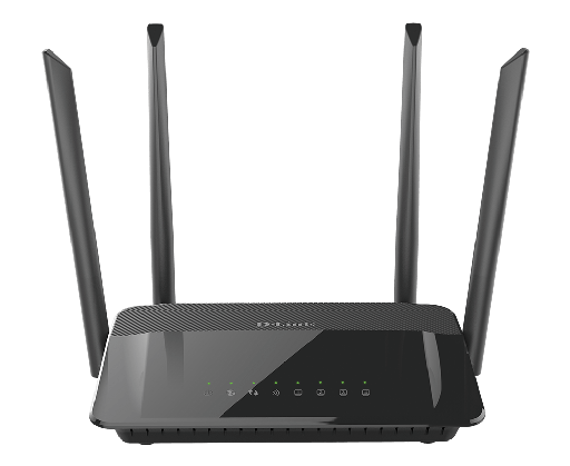 [DLI-NET-ROU-DIR822-BK-323] Dlink DIR-822 Wifi Router - AC1200 / 4-Ports 10/100 / Black D
