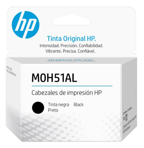 [HPE-PRT-INK-M0H51AL-BK-423] HP M0H51AL - Cabezal de Impresión Negra para Impresoras Ink Tank GT-5810 / GT5820 / 315 / 415 