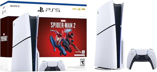 [SON-PS5-GAM-PS5SLIM-SPM-423] Sony PlayStation 5 - PS5 console Disc Slim Spiderman