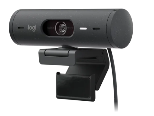 [CAM-WEB-LOG-960001412-BK-423] Logitech Brio 500 - FHD + HDR Webcam / 1080p  30fps (720p 60fps) / USB-C - Black