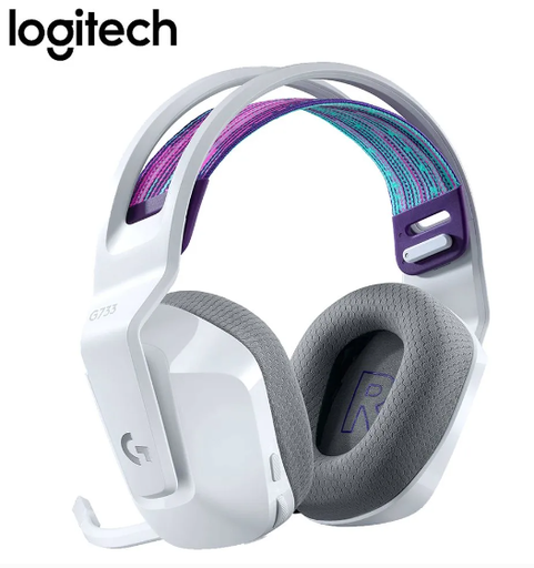 [HYM-GAM-LOG-981000882-WH-423] Logitech G733 Auriculares Inalámbricos RGB para Juegos LightSpeed - Bluetooth / USB / LightSync - Blanco