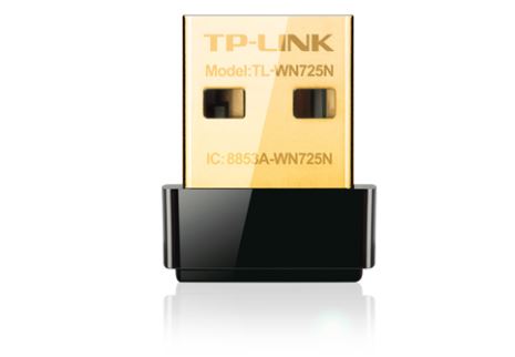 [TPL-NET-USB-TL-WN725N-BK-320] Tp-Link Adaptador USB Nano Inalámbrico N / 150Mbps / Negro