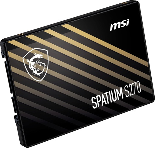 [SSD-PAR-MSI-SPAIUM480-BK-124] MSI S270 SPATIUM 480GB SSD - 2.5&quot; / SATA III / 6Gb/s