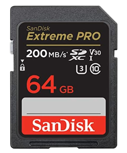 [SAN-MEM-MSD-SDSDXXU064GGN4IN-NA-124] SanDisk Extreme Pro SDXC - Memory Card 64GB / SDXC UHS-I / ClasE 10 / V30