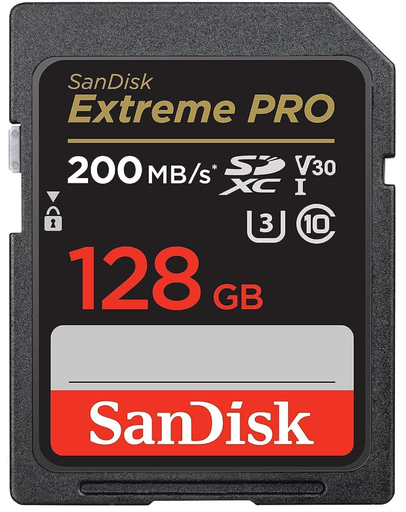 [SAN-MEM-MSD-SDSDXXD128GGN4IN-NA-124] SanDisk Extreme Pro SDXC - Memory Card 128GB / SDXC UHS-I / ClasE 10 / V30