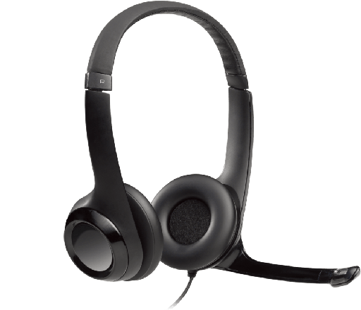 [LOG-HYM-HEA-H390-BK-320] Logitech H390 Headset with Microphone - USB / In-Line Controls / Black